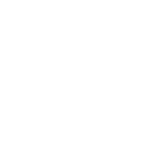 Accessories white dog leash icon.